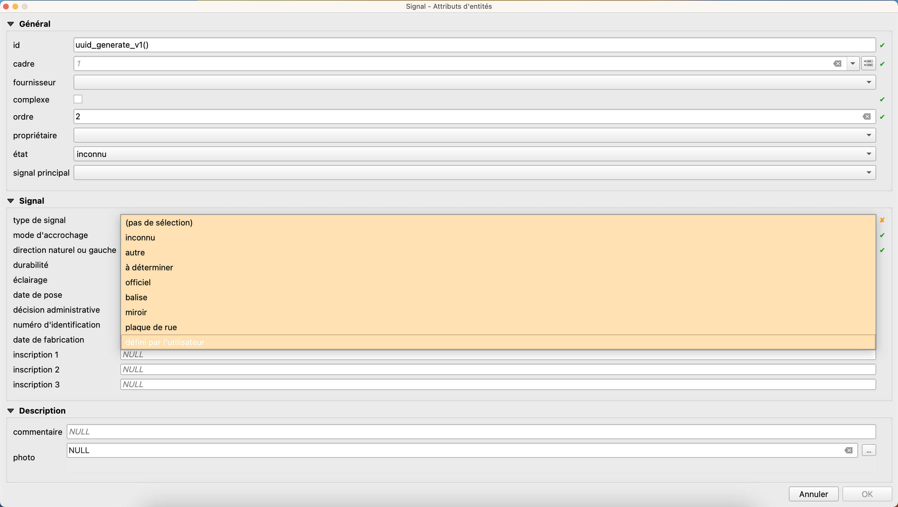 Benutzerdefinierte Liste